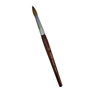 #16 777 Acrylic Nail Brush Kolinsky England Redwood Handle Manicure Pedicure